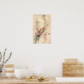  vliegjes, drie spirits gevuld met joy poster (Keuken)