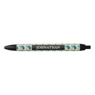 Vlieglakpatroon Zwarte Inkt Pen