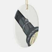  vlieglicht keramisch ornament (Rechts)