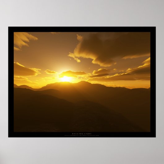 Vlieglicht Poster (Voorkant)