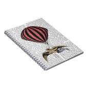 vliegmachine notitieboek (Rechterzijde)