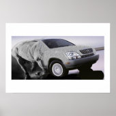 vliegmachine poster (Voorkant)