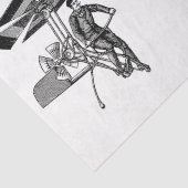  vliegmachines ontkoppelen van collage tissuepapier (Detail)