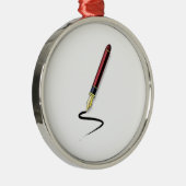 Vliegpen Metalen Ornament (Rechts)