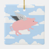 Vliegpig Keramisch Ornament (Achterkant)