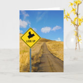 Vliegpigteken Kaart (Gele Bloem)