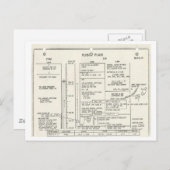  vliegplan Apollo 11 Briefkaart (Voorkant / Achterkant)