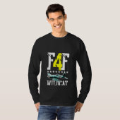 Vliegplan voor vrouwen in nood F4f Wildcat Wwii T-shirt (Voorkant volledig)