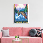 VliegscèneColorado Canvas Afdruk (Insitu (Woonkamer))
