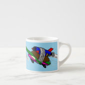 Vliegschildpad Espresso Kop (Rechts)