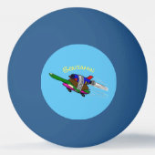Vliegschildpad Pingpongballen (Achterkant)
