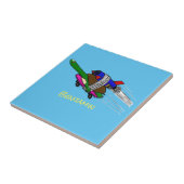 Vliegschildpad Tegeltje (Zijkant)