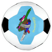 Vliegschildpad Voetbal (Gedraaid)