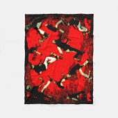 Vliegscooter Mania - Stunt Scooter Tricks Fleece Deken (Voorkant)