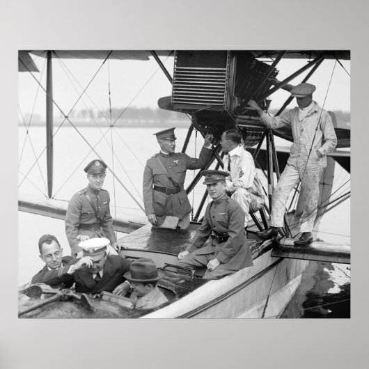 vliegtuig, 1923 poster (Voorkant)