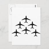 vliegtuig armada briefkaart (Voorkant / Achterkant)