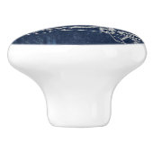 vliegtuig Art Newspapier Text & Script Style Keramische Knop (Zijkant)