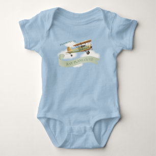 Vliegtuig Baby Gift Romper