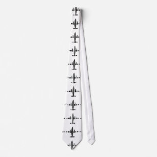 VLIEGTUIG BAR CODE Jetstream Barcode Patroon Ontwe Stropdas
