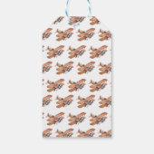 vliegtuig Birthday Dank u Label Cadeaulabel (Achterkant)