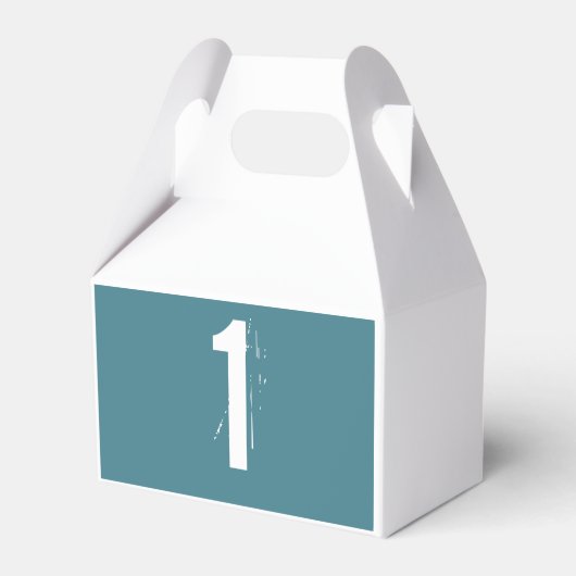  vliegtuig Birthday Favor Box Bedankdoosjes (Achterkant)