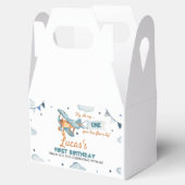 vliegtuig Birthday Favor Box Bedankdoosjes (Geopend)