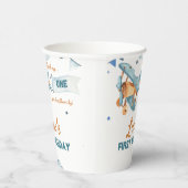  vliegtuig Birthday Papieren Bekers (Rechts)