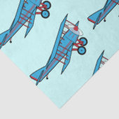 Vliegtuig: Bivliegtuig Tissuepapier (Detail)