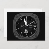 Vliegtuig Briefkaart (Voorkant / Achterkant)