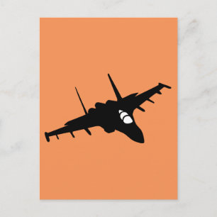 vliegtuig briefkaart