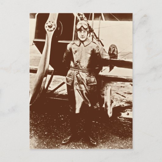  vliegtuig briefkaart (Voorkant)