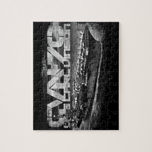Vliegtuig carrier Carl Vinson Puzzle Legpuzzel (Verticaal)