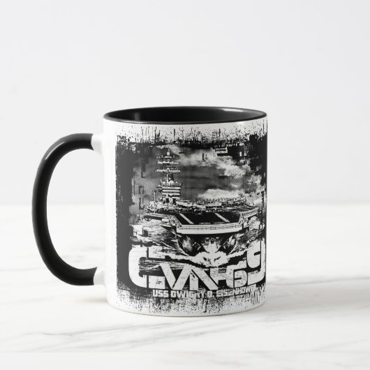 Vliegtuig carrier Dwight D. Eisenhower-Mok Mok (Links)