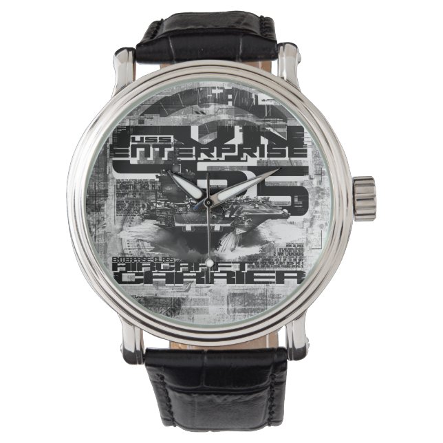 Vliegtuig carrier Enterprise eWatch Horloge (Voorkant)