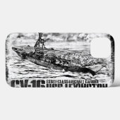 Vliegtuig carrier Lexington Casemate hoesje (Achterkant (horizontaal))