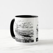 Vliegtuig carrier Lexington Mok (Voorkant links)