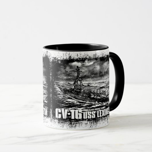 Vliegtuig carrier Lexington Mok (Voorkant rechts)