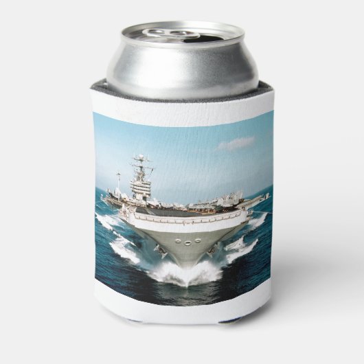 Vliegtuig Carrier oorlogsschip Blikjeskoeler (Blikje Achterkant)