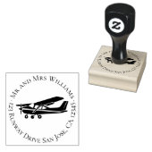 Vliegtuig Cessna Pilot Aviation Rubberstempel (Gestempeld)
