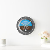 Vliegtuig Cockpit Altitude Dial Pilot Ronde Klok (Huis)