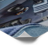 Vliegtuig Cockpit Poster (Hoek)