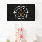 Vliegtuig Compass Flight Instrument Spandoek (Insitu)