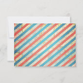 Vliegtuig Dank u kaart  vlakke douche (Achterkant)