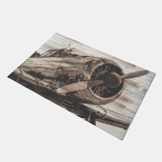 vliegtuig deurmat (Schuin)