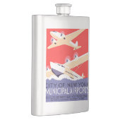 Vliegtuig die WPA Kleurrijk vliegen Flacon (Rechts)