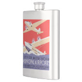 Vliegtuig die WPA Kleurrijk vliegen Flacon (Links)