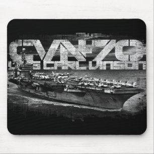 Vliegtuig drager Carl Vinson Mousepad Muismat