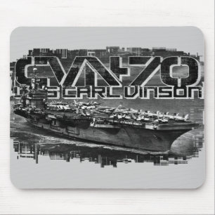 Vliegtuig drager Carl Vinson Mousepad Muismat