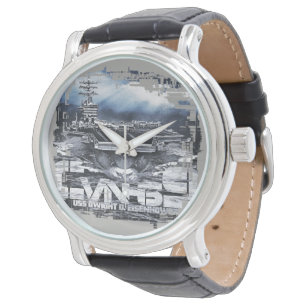 Vliegtuig drager Dwight D. Eisenhower eWatch Horloge