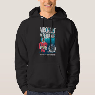 Vliegtuig Engineering Quote voor een vliegtuigmech Hoodie